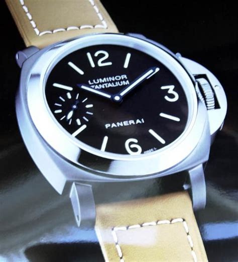 panerai luminor marina tantalium review